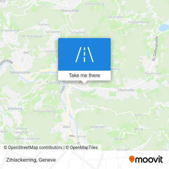 Zihlackerring map