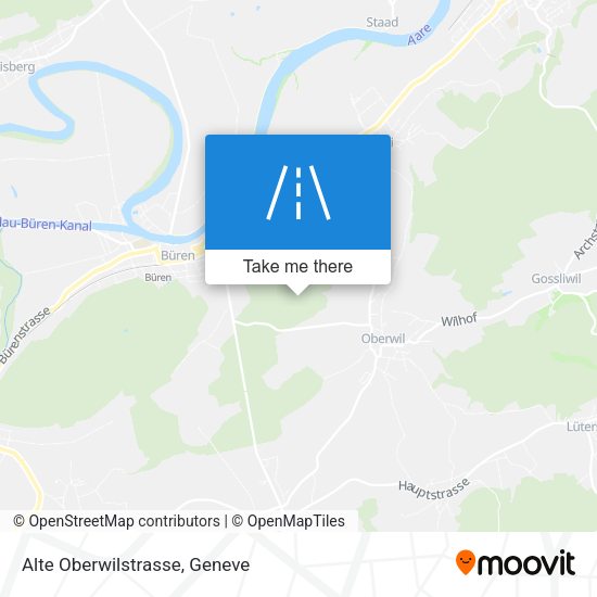 Alte Oberwilstrasse map