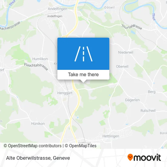 Alte Oberwilstrasse map