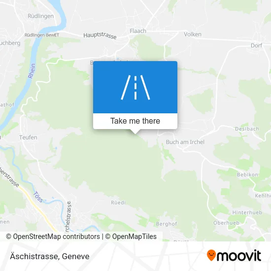 Äschistrasse map