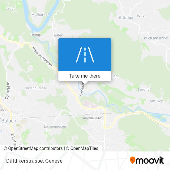 Dättlikerstrasse map
