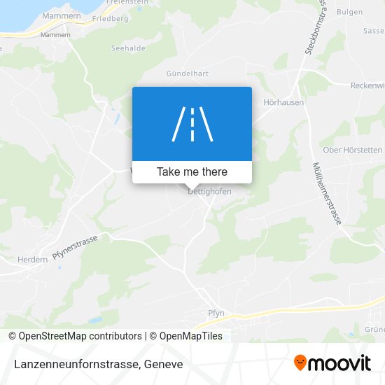 Lanzenneunfornstrasse map