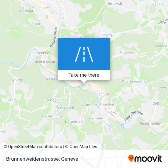 Brunnenweidenstrasse map