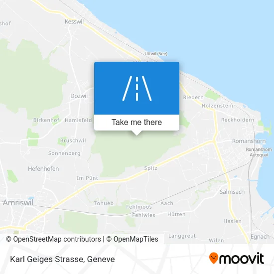 Karl Geiges Strasse map