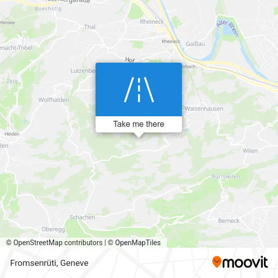 Fromsenrüti map