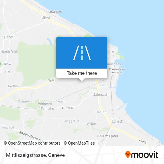 Mittliszelgstrasse map