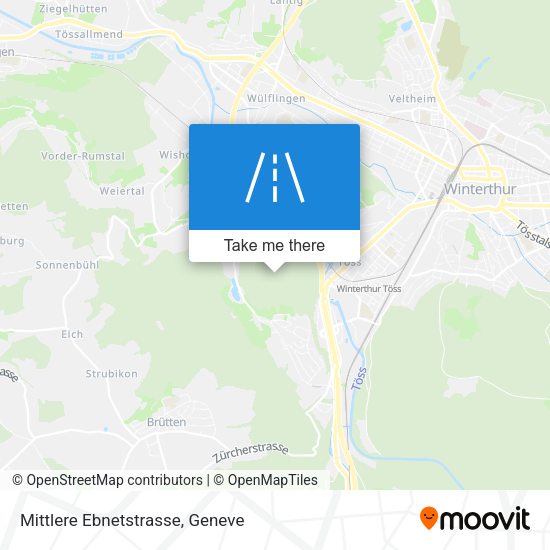 Mittlere Ebnetstrasse map