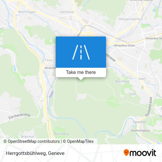 Herrgottsbühlweg map