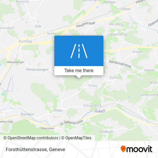 Forsthüttenstrasse map