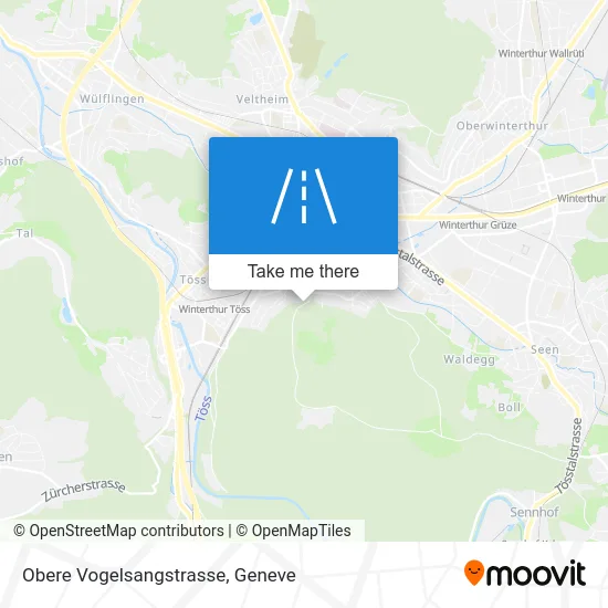 Obere Vogelsangstrasse map