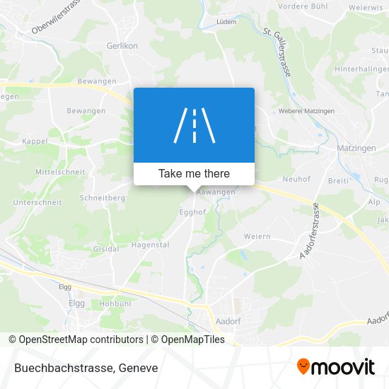 Buechbachstrasse map