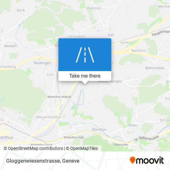 Gloggenwiesenstrasse map