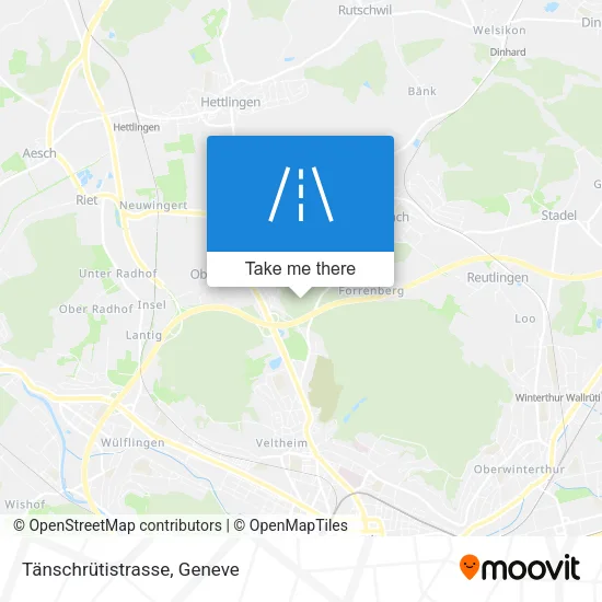 Tänschrütistrasse map
