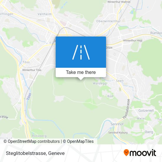 Steglitobelstrasse map