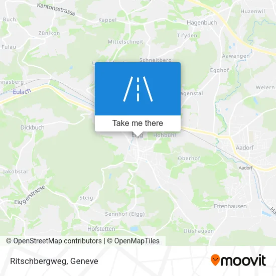 Ritschbergweg map