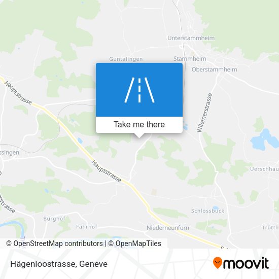 Hägenloostrasse map