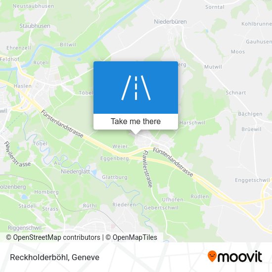 Reckholderböhl map