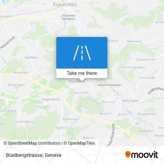 Büelbergstrasse map