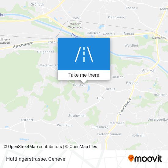 Hüttlingerstrasse map