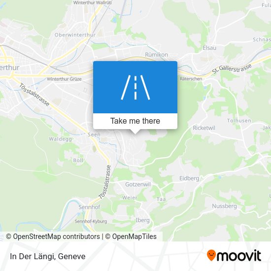 In Der Längi map