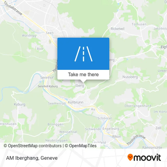 AM Iberghang map