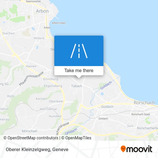 Oberer Kleinzelgweg map