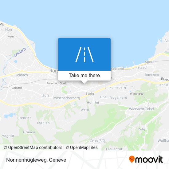 Nonnenhügleweg map