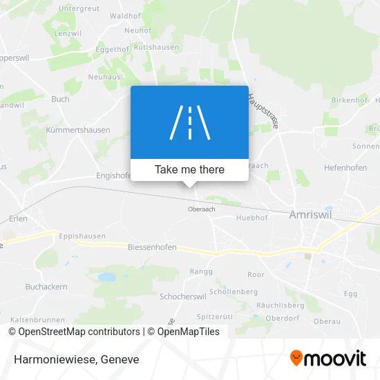 Harmoniewiese map
