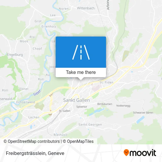 Freibergsträsslein map