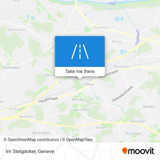 Im Steigacker map