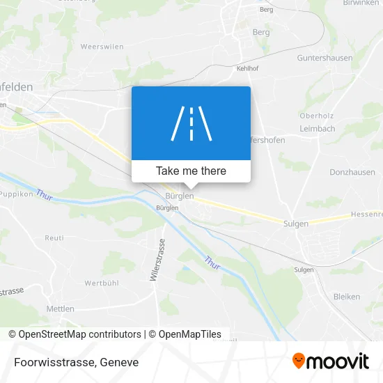 Foorwisstrasse map