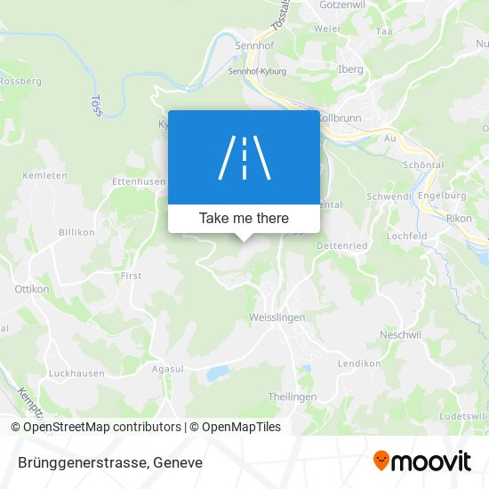 Brünggenerstrasse map