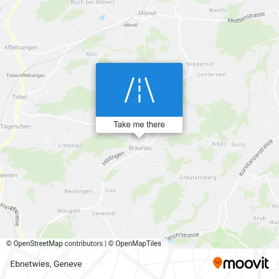 Ebnetwies map