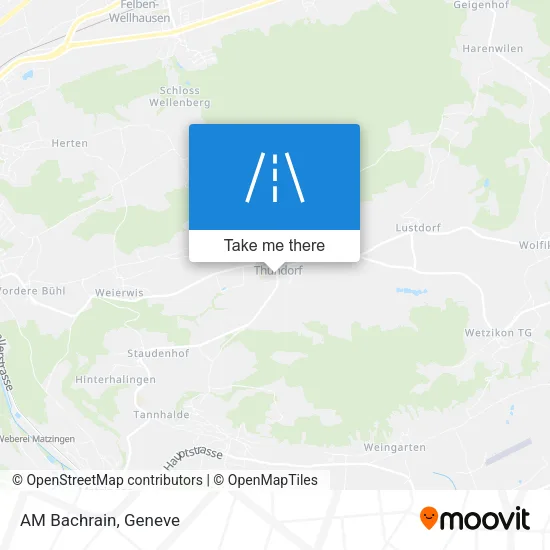 AM Bachrain map