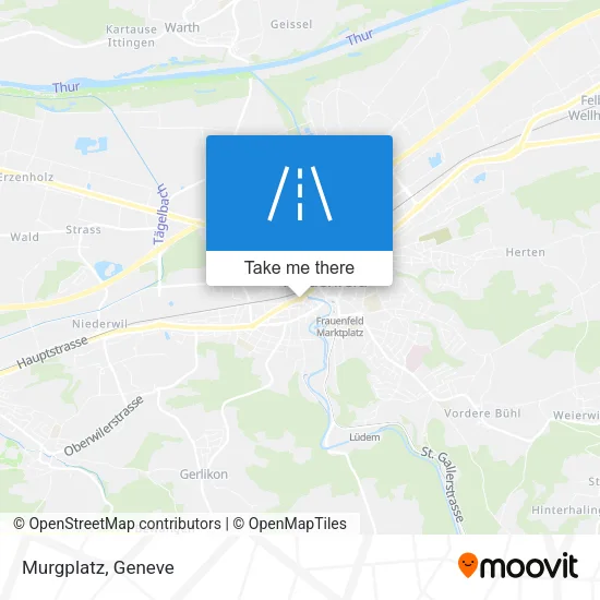 Murgplatz map