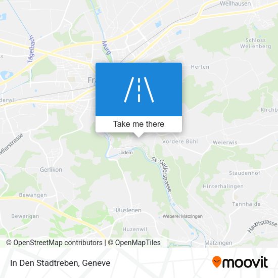 In Den Stadtreben map
