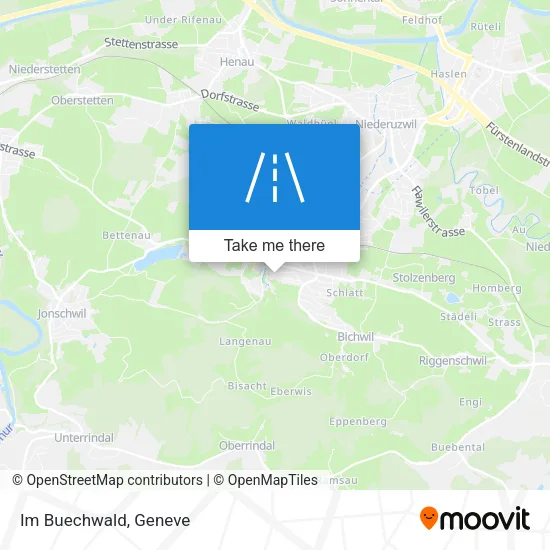 Im Buechwald map