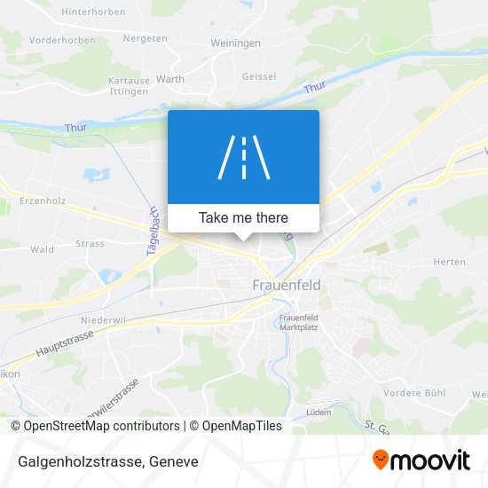 Galgenholzstrasse map