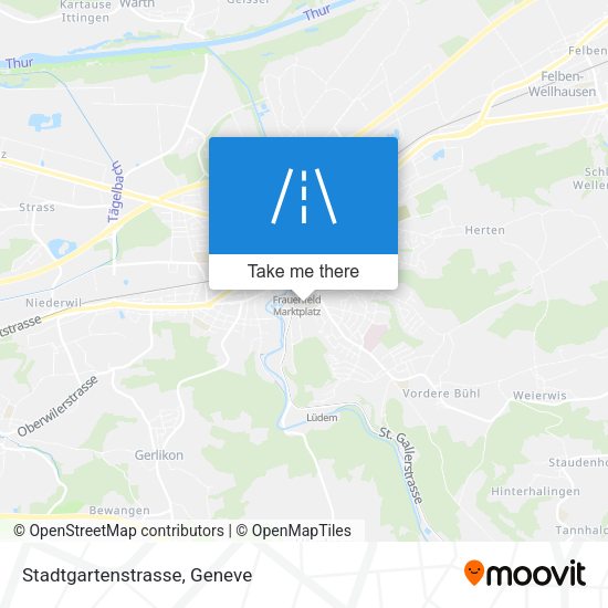 Stadtgartenstrasse map