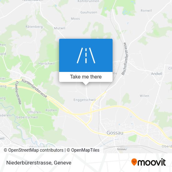 Niederbürerstrasse map