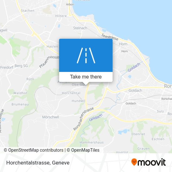 Horchentalstrasse map