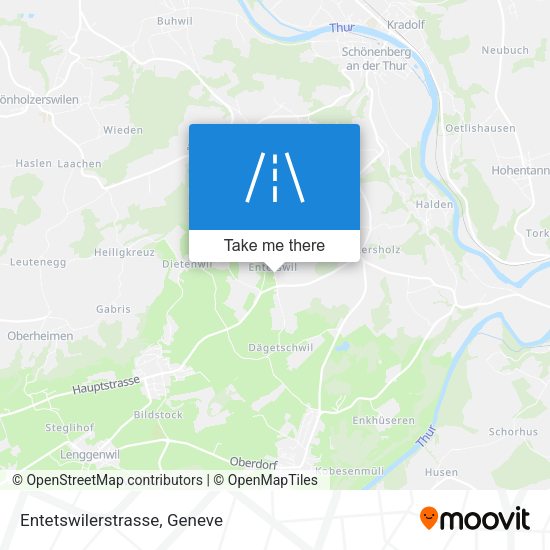 Entetswilerstrasse map