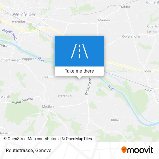 Reutistrasse map