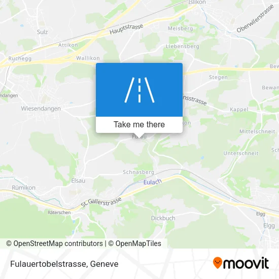 Fulauertobelstrasse plan