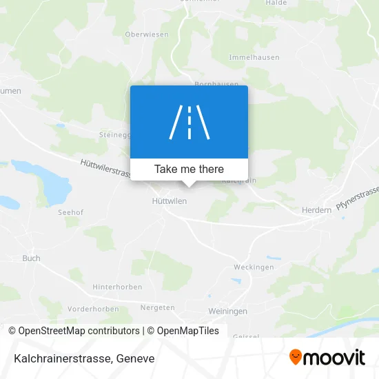 Kalchrainerstrasse map
