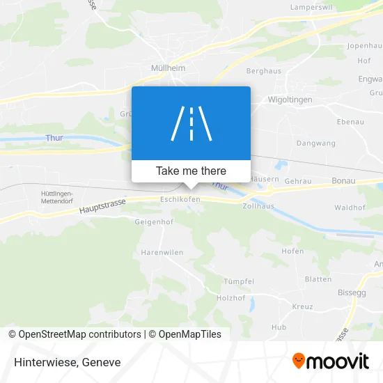 Hinterwiese map