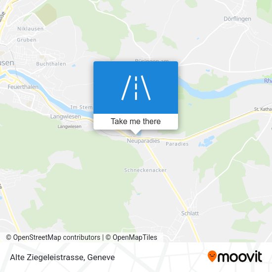 Alte Ziegeleistrasse map
