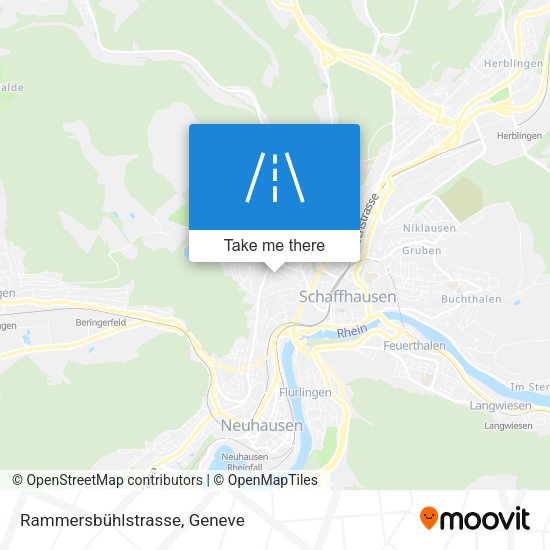 Rammersbühlstrasse map