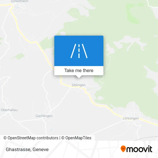 Ghastrasse map