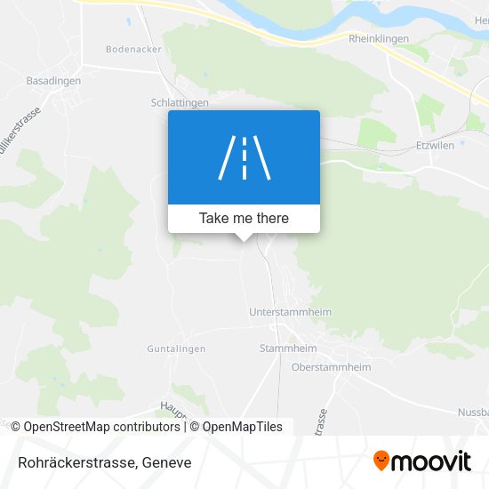 Rohräckerstrasse map